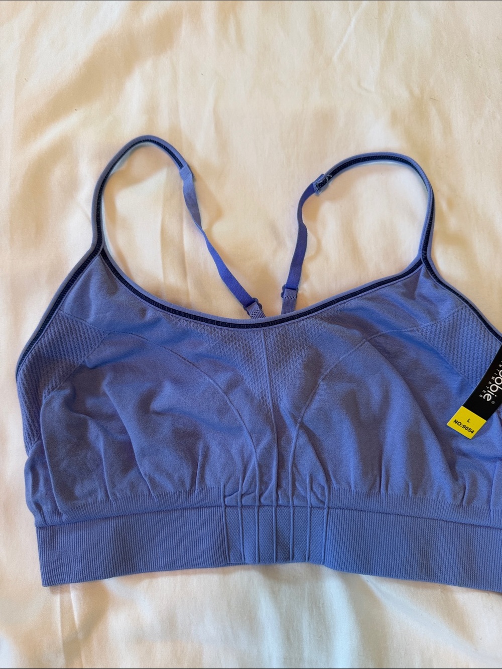 coobie Periwinkle Seamless Sports Bralette